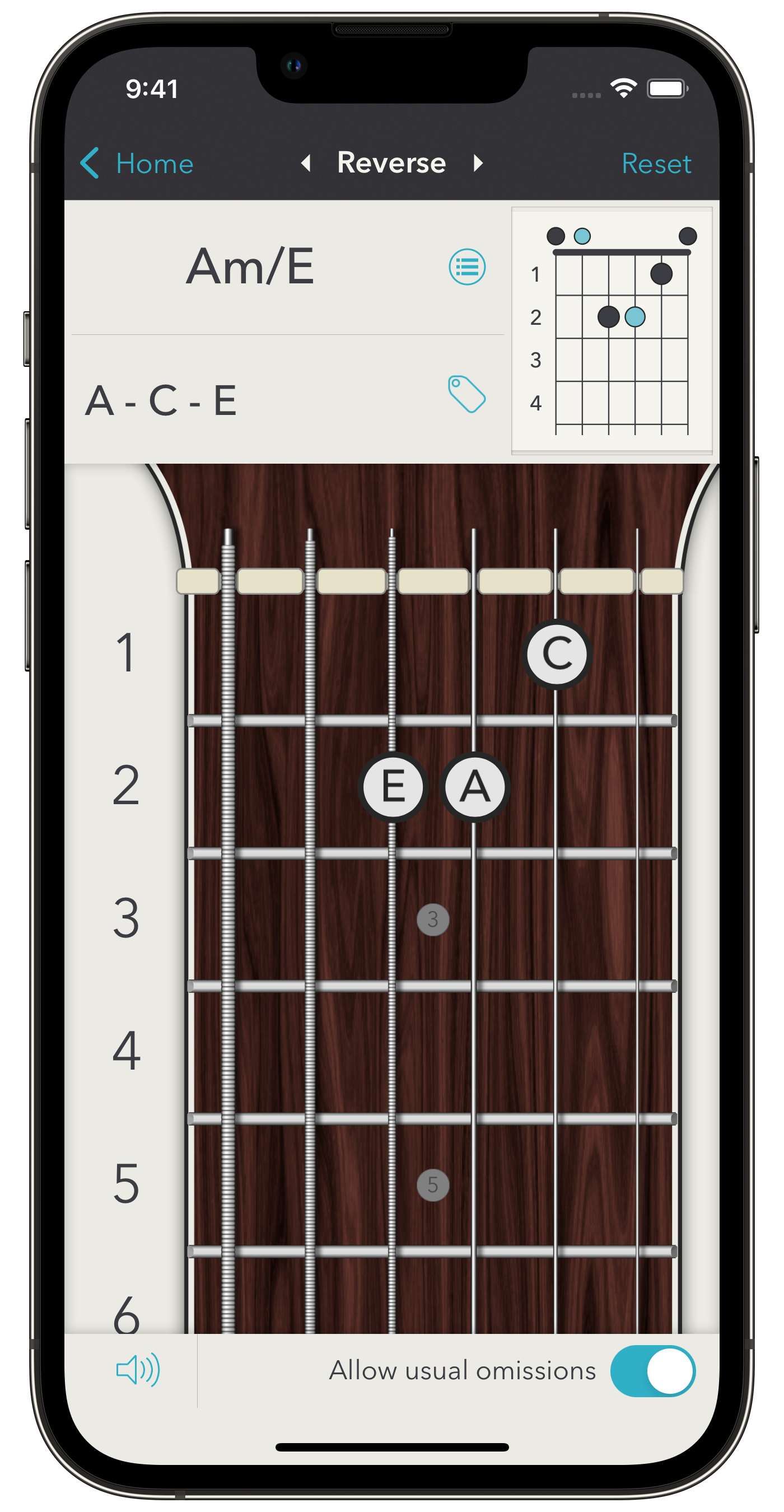 Reverse Chord Search